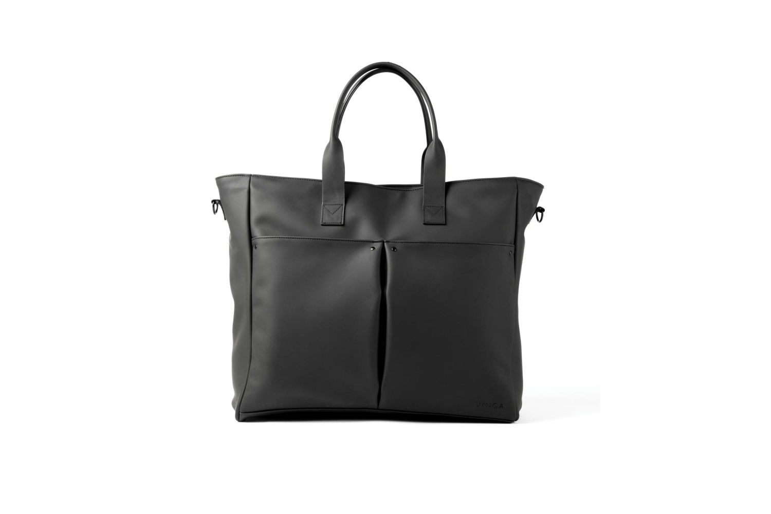 PU label Baltimore black — item front left