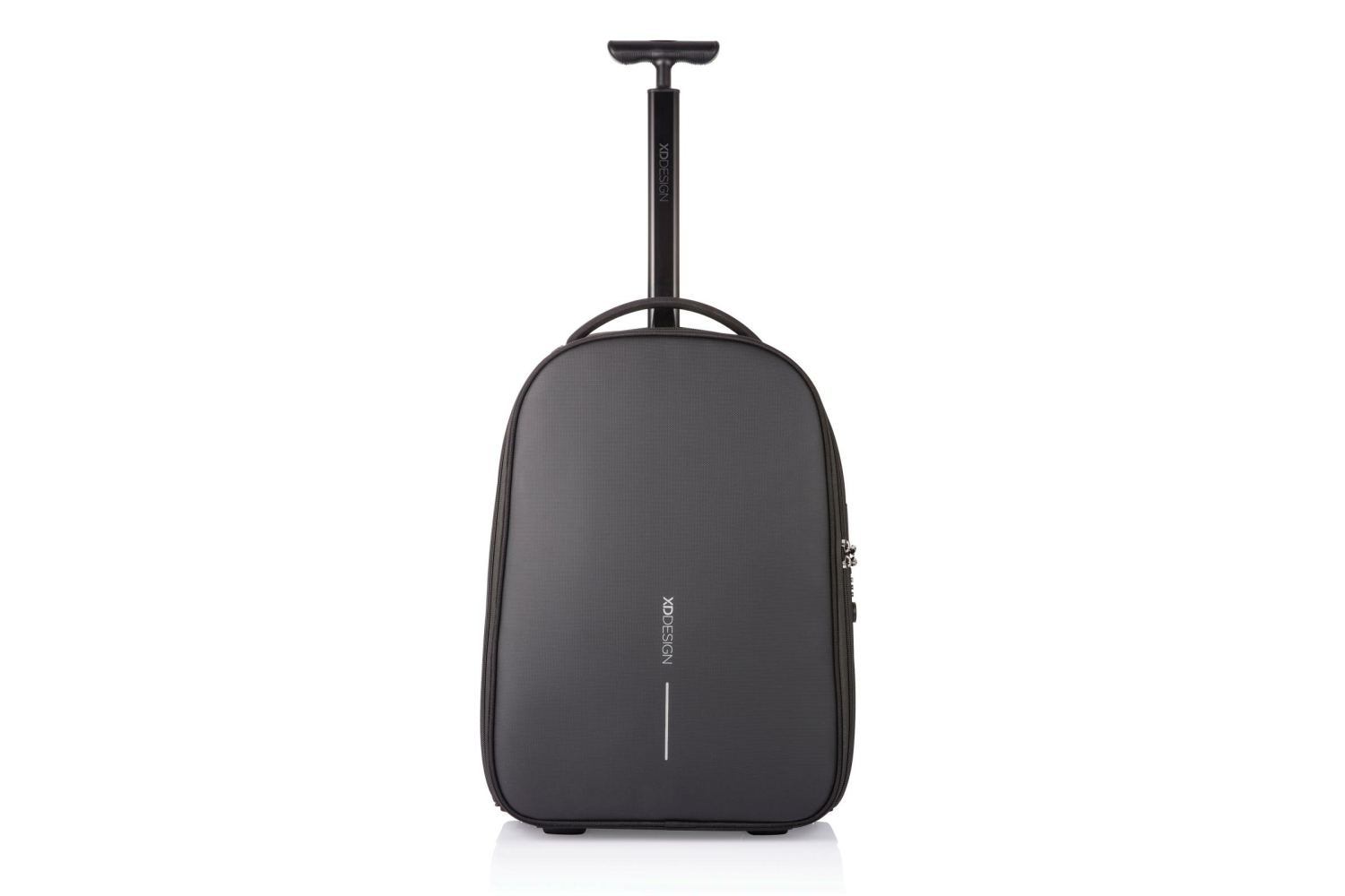 PU label Baltimore black — item front