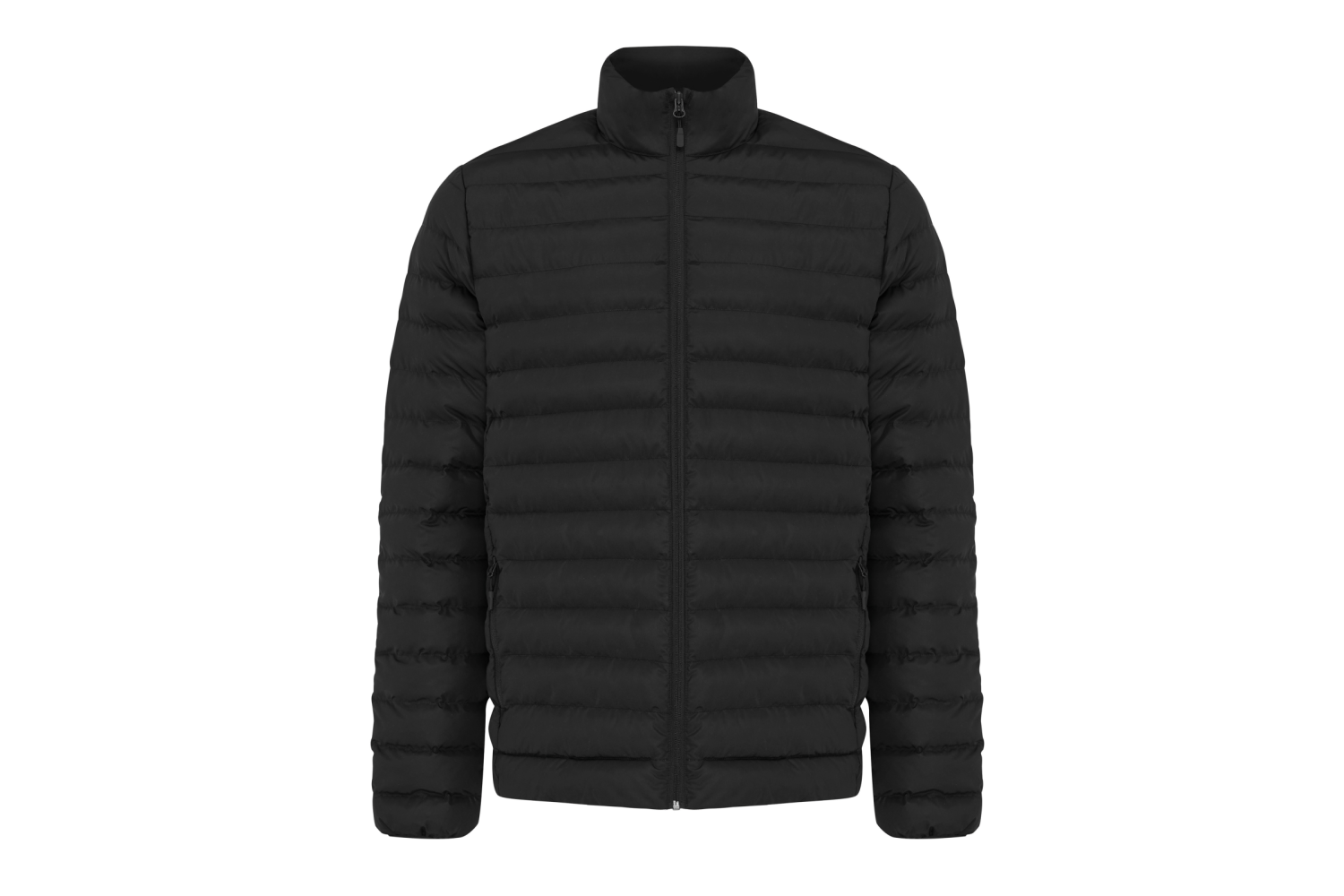 Engraved PU leather badge — chest left