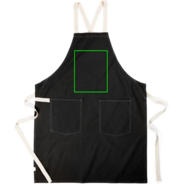 parte frontal/alta del artículo