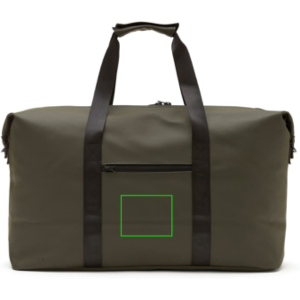 Bolsa fin de semana personalizada VINGA Baltimore elegante y minimalista - Regalos Premium - Regalo Promocional Personalizado - Tecnica Transferencia digital - Zona parte frontal del artículo