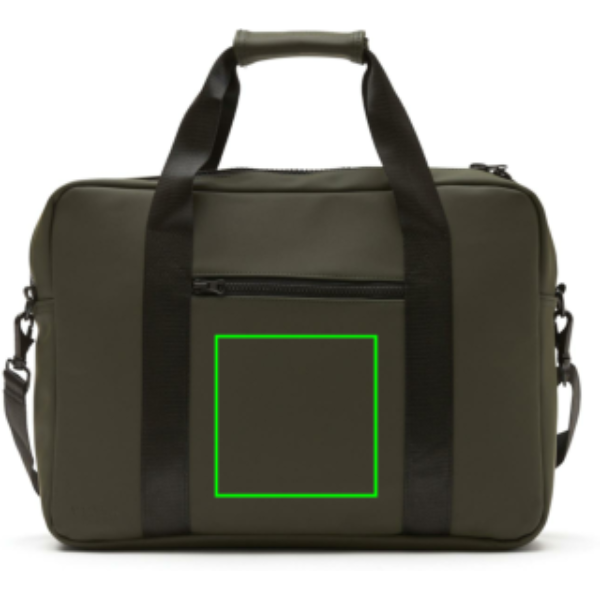 Bolsa para portátil personalizada VINGA Baltimore con banda para carrito - Regalos Premium - Regalo Promocional Personalizado - Tecnica Transferencia digital - Zona parte frontal del artículo