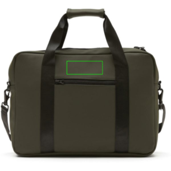 Bolsa para portátil personalizada VINGA Baltimore con banda para carrito - Regalos Premium - Regalo Promocional Personalizado - Tecnica Transferencia digital - Zona parte frontal/alta del artículo