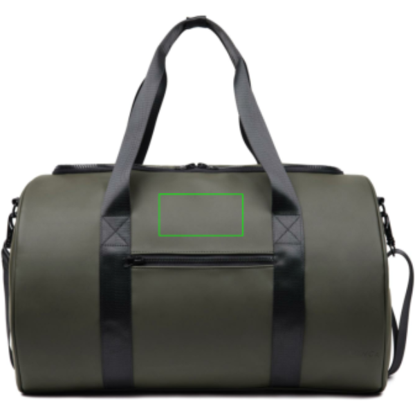 Bolsa deportiva personalizada VINGA Baltimore de PU nobuk - Regalos Premium - Regalo Promocional Personalizado - Tecnica Transferencia digital - Zona parte frontal/alta del artículo
