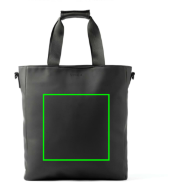 parte frontal del artículo