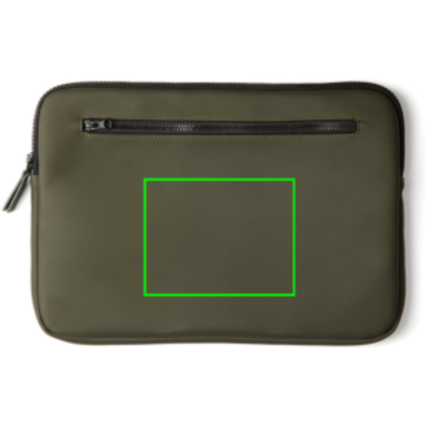 Funda VINGA Baltimore ordenador 15¨ - Fundas y maletines personalizadas - Mochilas corporativas personalizadas - Tecnica Serigrafía por Transferencia - Zona parte trasera