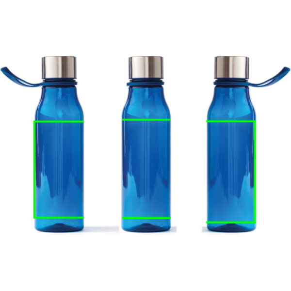 Botella de tritán personalizada VINGA Lean libre de BPA con lazo - Tazas y botellas - Regalo Promocional Personalizado - Tecnica Stampa digital 360° - Zona artículo