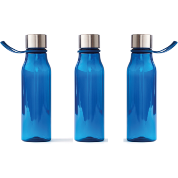 Botella de tritán personalizada VINGA Lean libre de BPA con lazo - Tazas y botellas - Regalo Promocional Personalizado - Tecnica Grabado a láser - Zona tapa