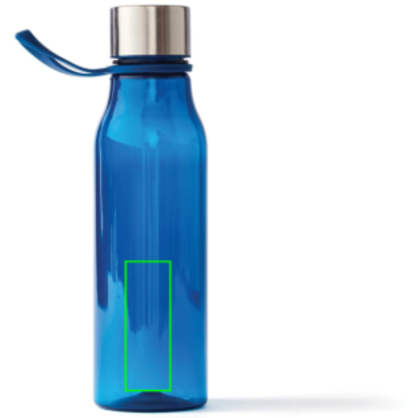 Botella de tritán personalizada VINGA Lean libre de BPA con lazo - Tazas y botellas - Regalo Promocional Personalizado - Tecnica Tampografía - Zona parte trasera y baja del artículo