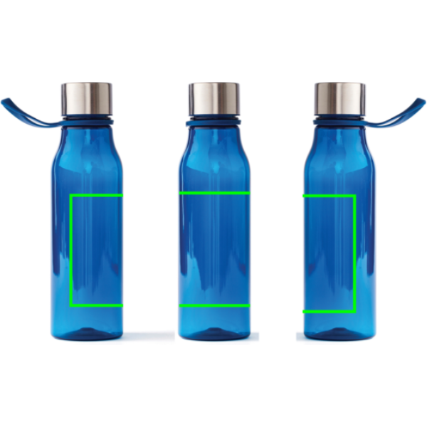 Botella de tritán personalizada VINGA Lean libre de BPA con lazo - Tazas y botellas - Regalo Promocional Personalizado - Tecnica Serigrafía 360° - Zona artículo