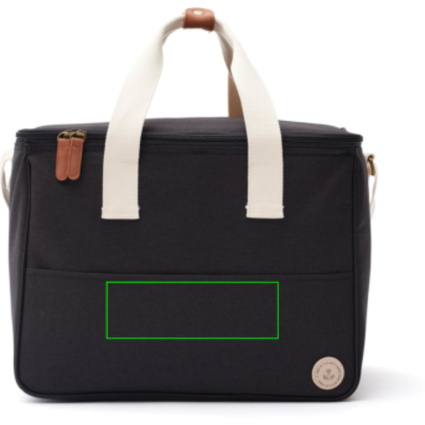 parte frontal y baja del artículo