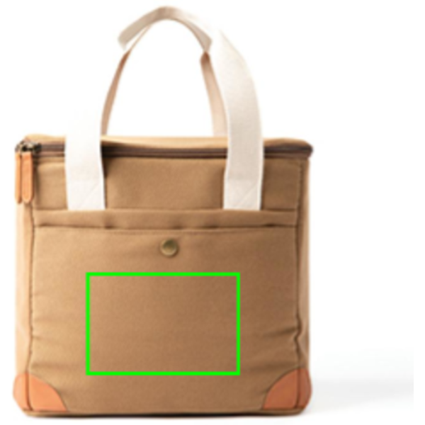 Bolsa nevera VINGA Sloane RPET - Viaje - Mochilas corporativas personalizadas - Tecnica Transferencia digital - Zona parte frontal del artículo