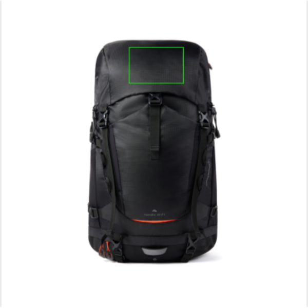 Mochila Nordic Drift Trail RCS 33L - Mochilas personalizadas - Mochilas corporativas personalizadas - Tecnica Serigrafía por Transferencia - Zona parte superior