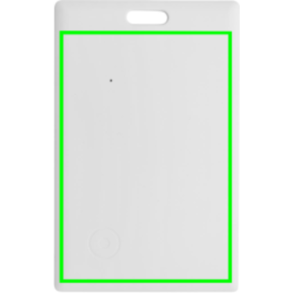 parte frontal del artículo