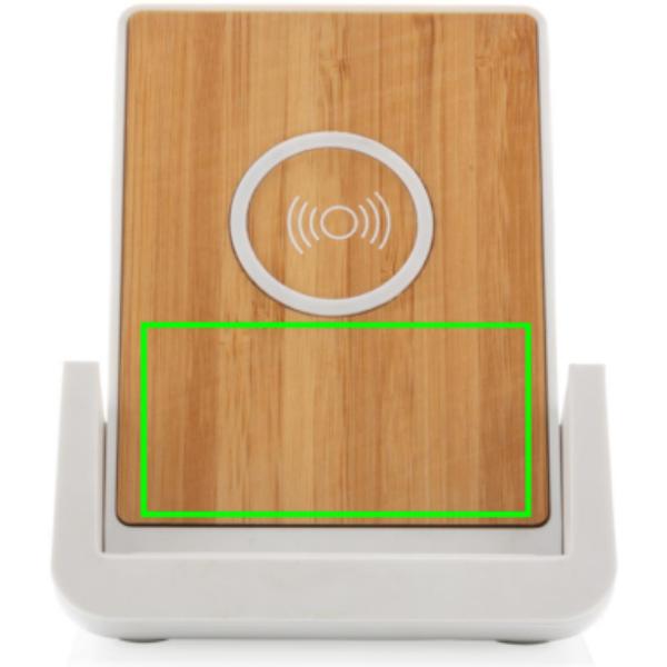 parte frontal y baja del artículo