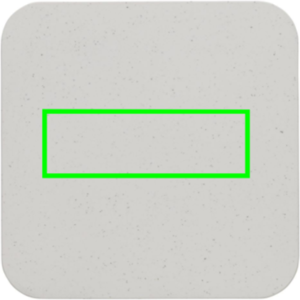 parte frontal del artículo