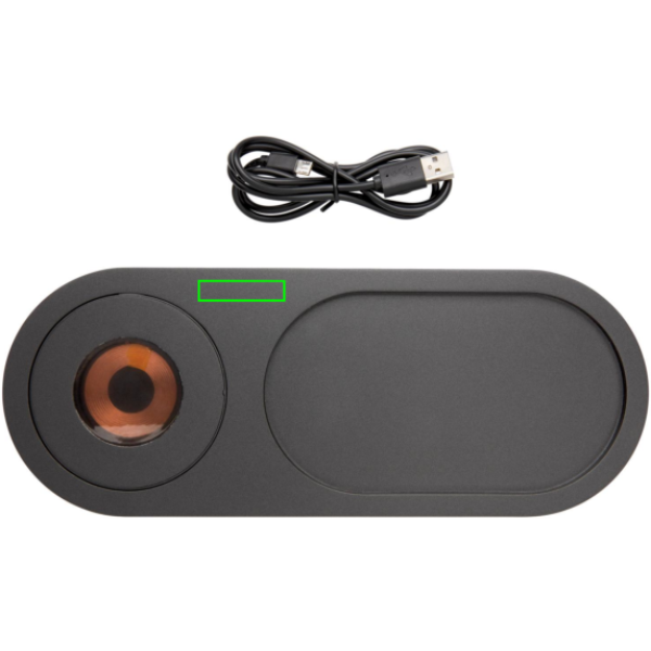 parte frontal/alta del artículo