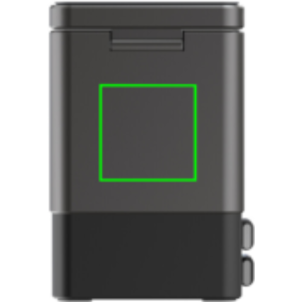 parte frontal del artículo