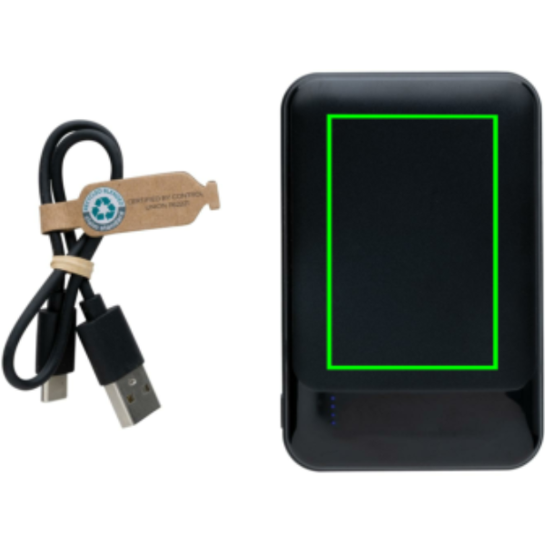 parte frontal del artículo