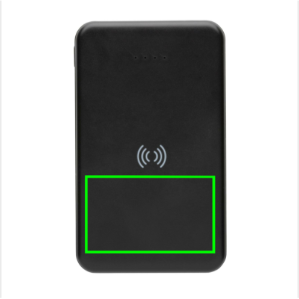 parte frontal y baja del artículo