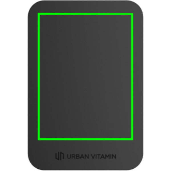 Powerbank Burbank RCS Urban Vitamin 3.000 mAh - Viaje - Mochilas corporativas personalizadas - Tecnica Grabado a láser - Zona parte trasera