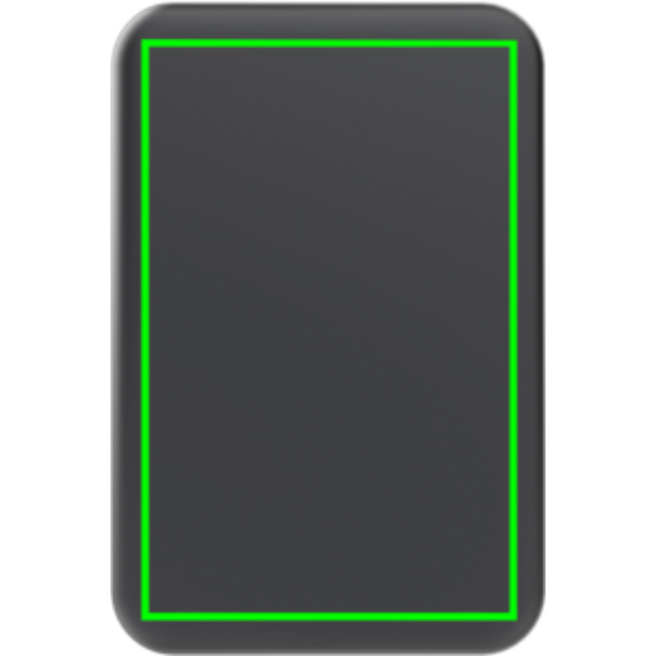 Powerbank magnética Quantum RCS 10.000mAh 25W - Viaje - Mochilas corporativas personalizadas - Tecnica Marcaje digital - Zona parte trasera