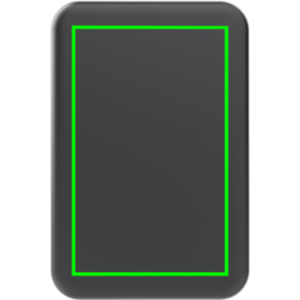 Powerbank magnética Quantum RCS 10.000mAh 25W - Viaje - Mochilas corporativas personalizadas - Tecnica Grabado a láser - Zona parte trasera