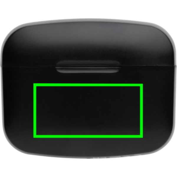 parte frontal y baja del artículo