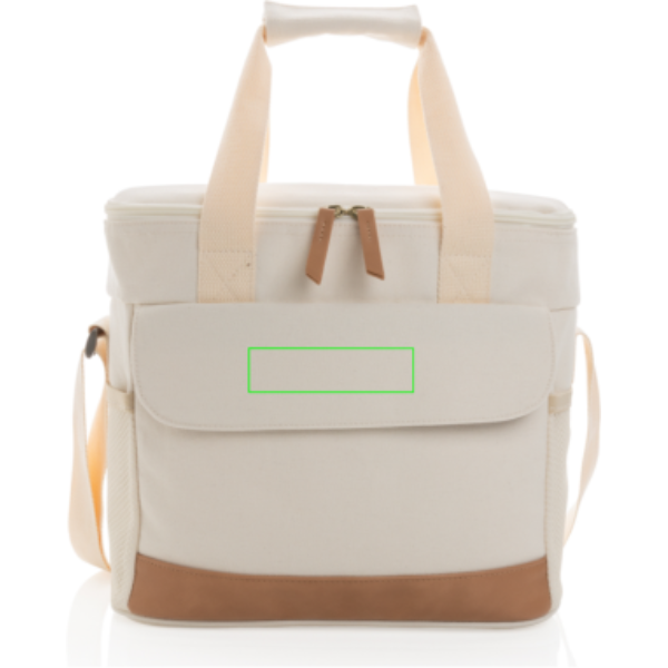 Nevera de lona Impact AWARE™ 16 oz. - Viaje - Mochilas corporativas personalizadas - Tecnica Serigrafía por Transferencia - Zona parte frontal/alta del artículo