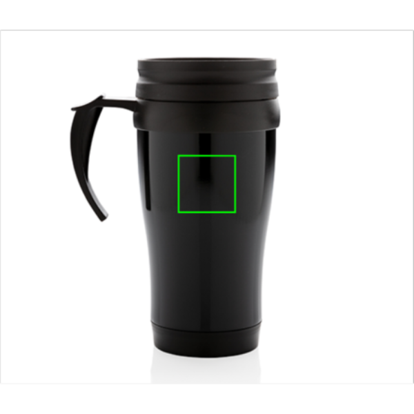 parte trasera y alta del artículo