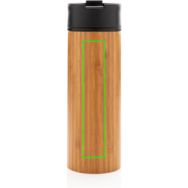 parte trasera en medio