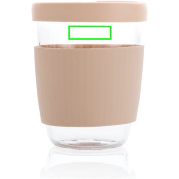 parte trasera y alta del artículo