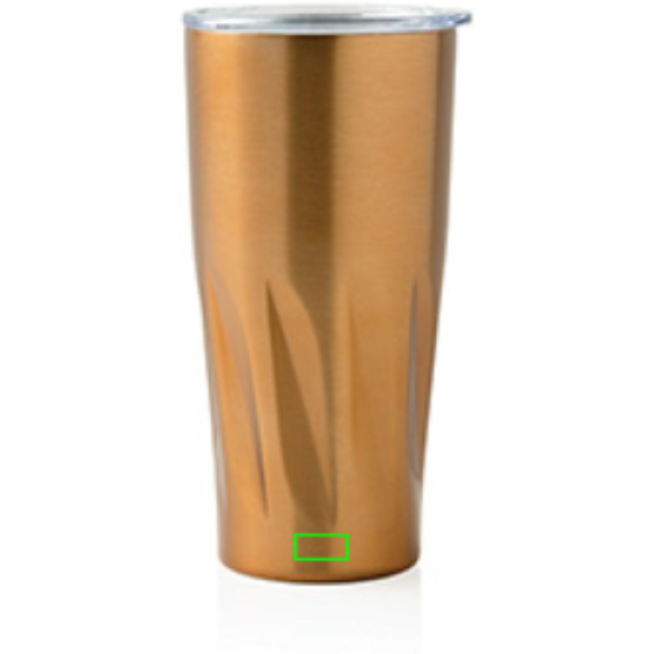 parte frontal y baja del artículo