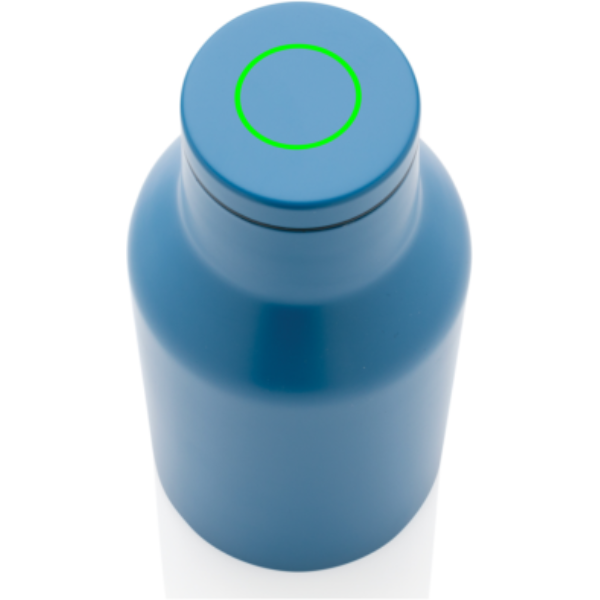 Botella compacta de acero reciclado RCS personalizada 300ml - Tazas y botellas - Regalo Promocional Personalizado - Tecnica Grabado a láser - Zona parte superior