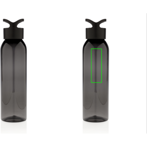 parte trasera y alta del artículo