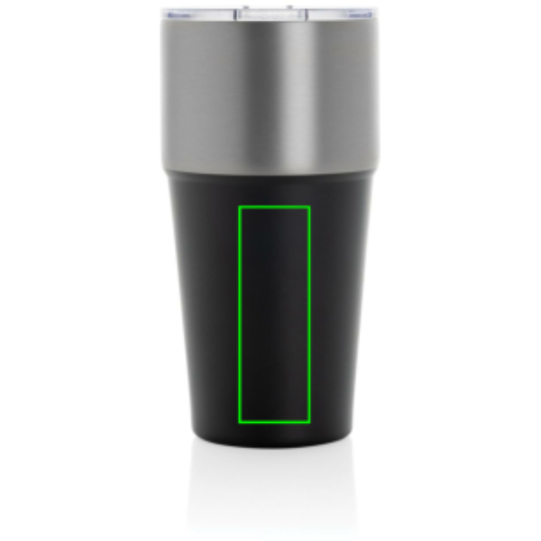 parte frontal y baja del artículo