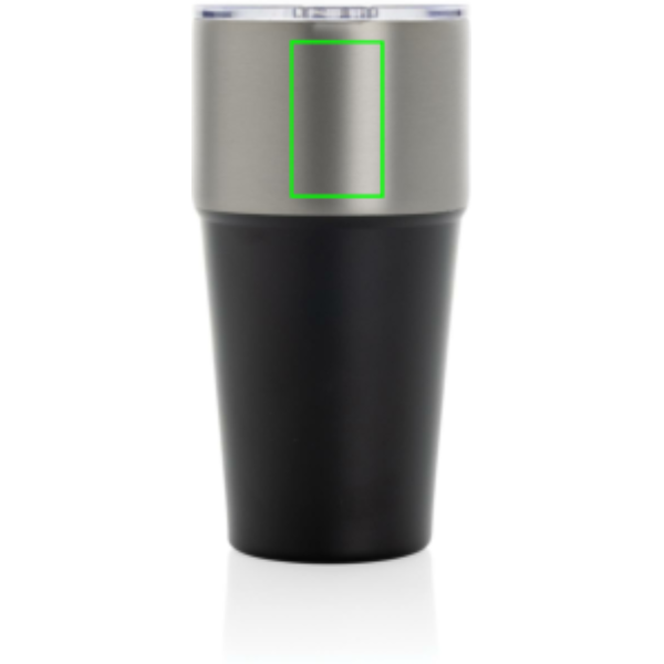 parte trasera y alta del artículo