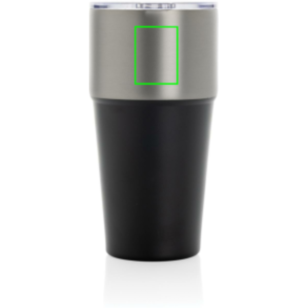 parte trasera y alta del artículo