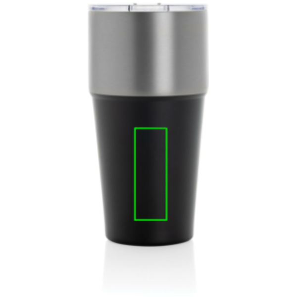 parte frontal y baja del artículo