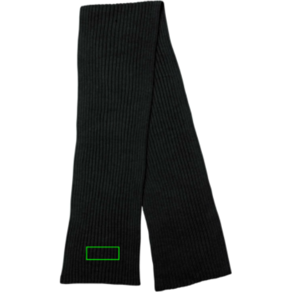 parte frontal y baja del artículo