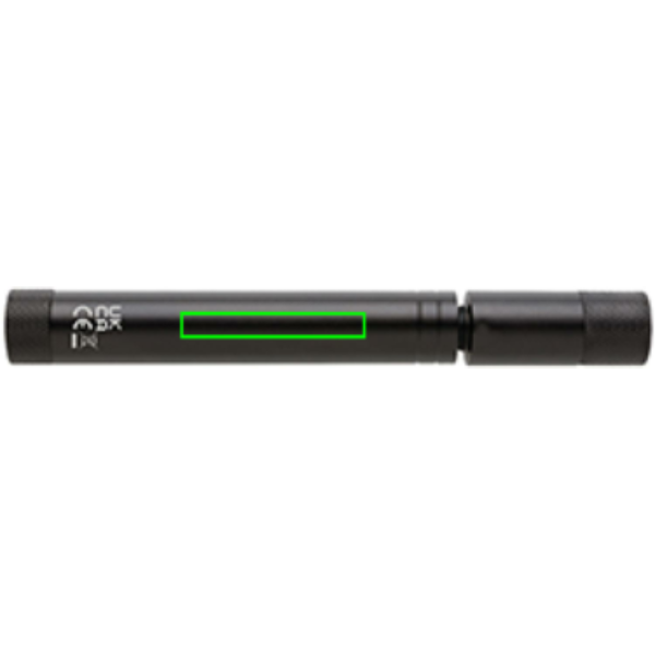 Luz telescópica personalizada con imán - Linternas personalizadas - Regalo Promocional Personalizado - Tecnica Tampografía - Zona parte trasera