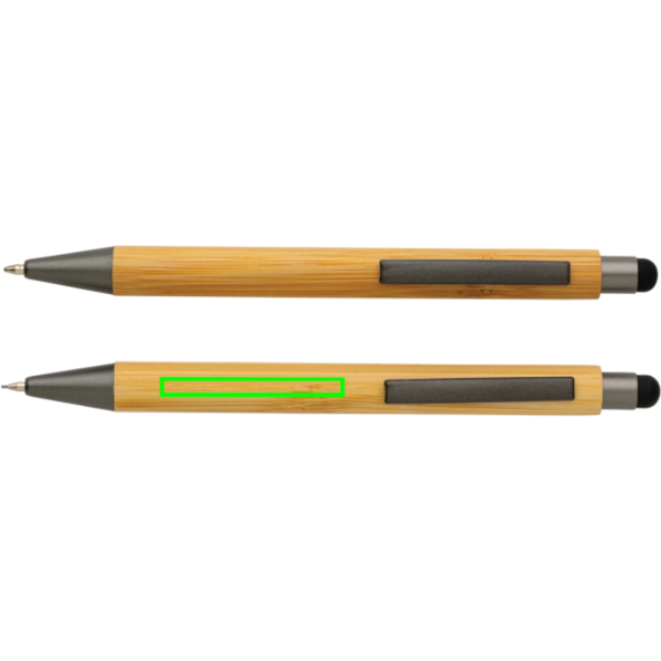 parte frontal del clip