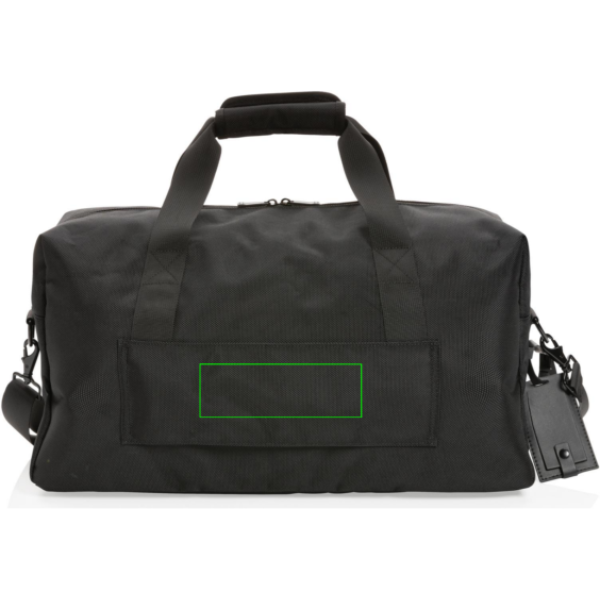 parte trasera en medio