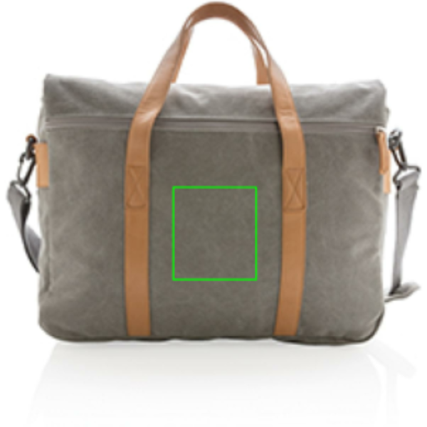 parte trasera en medio