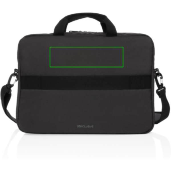 parte trasera y alta del artículo