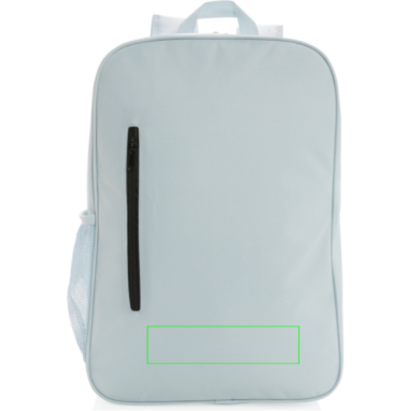 parte frontal y baja del artículo