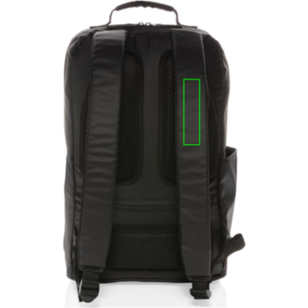 Mochila Fashion ordenador 15,6¨ sin PVC - Mochilas personalizadas - Mochilas corporativas personalizadas - Tecnica Transferencia digital - Zona asa izquierda