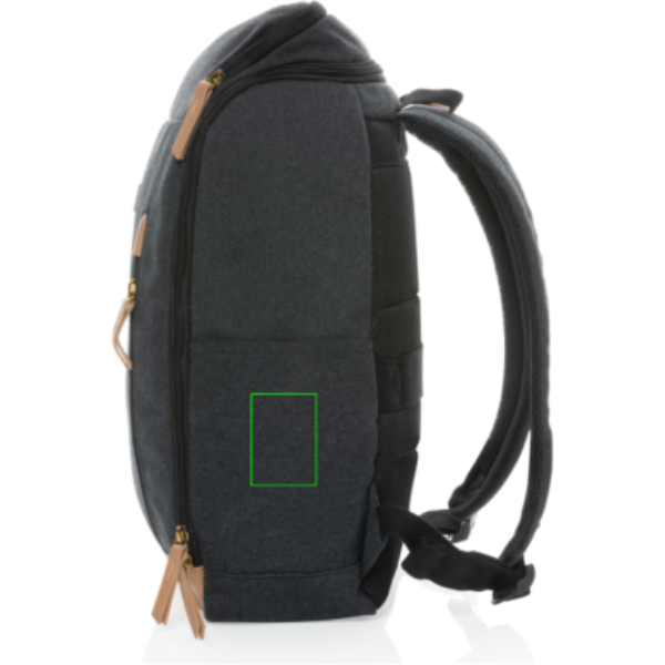 Mochila ordenador 15¨ AWARE™ - Mochilas personalizadas - Mochilas corporativas personalizadas - Tecnica Serigrafía por Transferencia - Zona parte derecha abajo