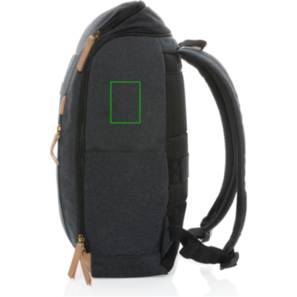Mochila ordenador 15¨ AWARE™ - Mochilas personalizadas - Mochilas corporativas personalizadas - Tecnica Serigrafía por Transferencia - Zona parte derecha arriba