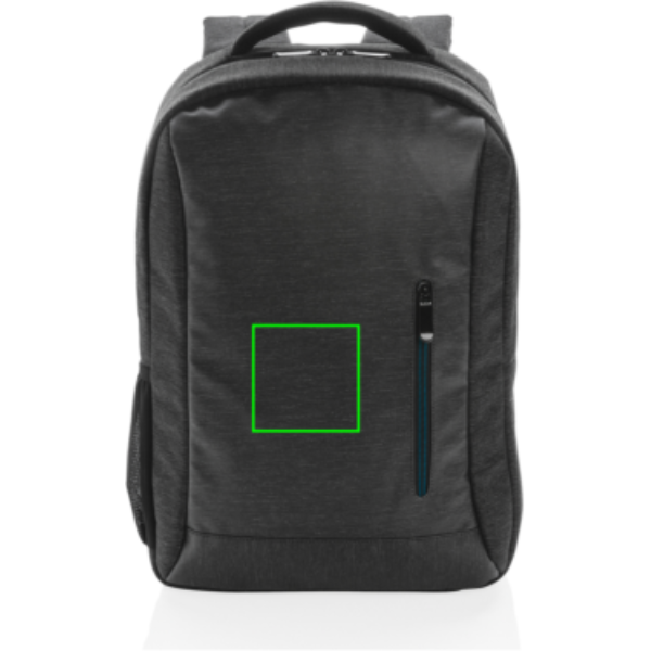 parte frontal en medio